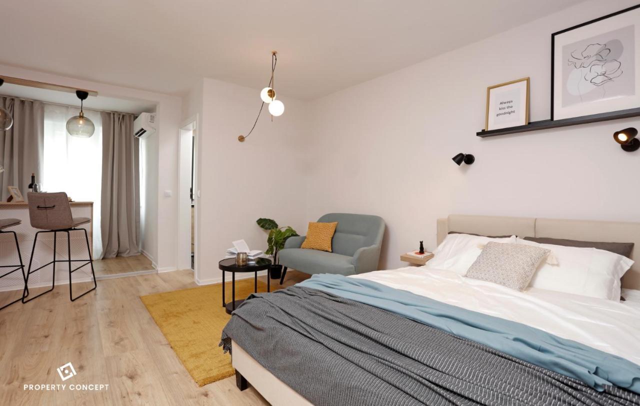 Brand New Lovely Studio Near Metro Station Bucareste Exterior foto